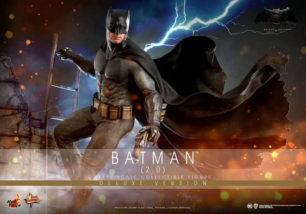Batman v Superman: Dawn of Justice Movie Masterpiece Actionfigur 1/6 Batman 2.0 (Deluxe Version) 32 cm Produktfoto