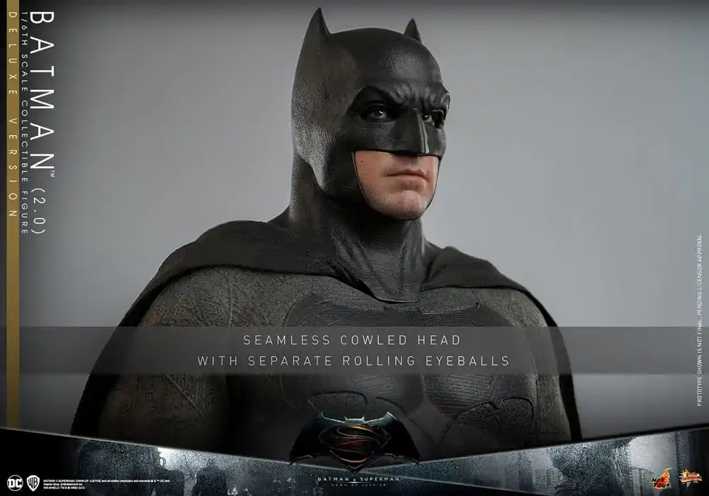 Batman v Superman: Dawn of Justice Movie Masterpiece Actionfigur 1/6 Batman 2.0 (Deluxe Version) 32 cm Produktfoto