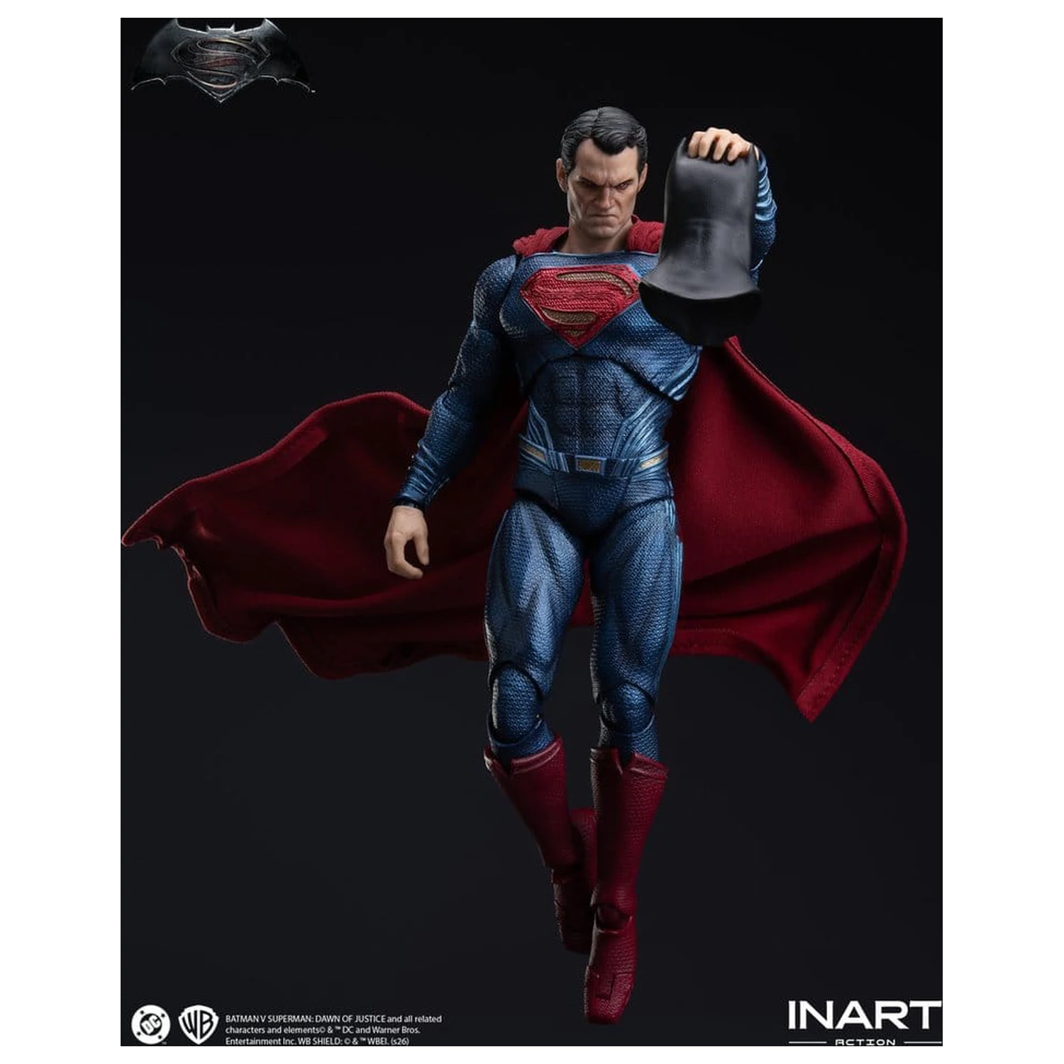 Batman vs Superman: Dawn of Justice Actionfigur 1/12 Superman 17 cm Produktfoto
