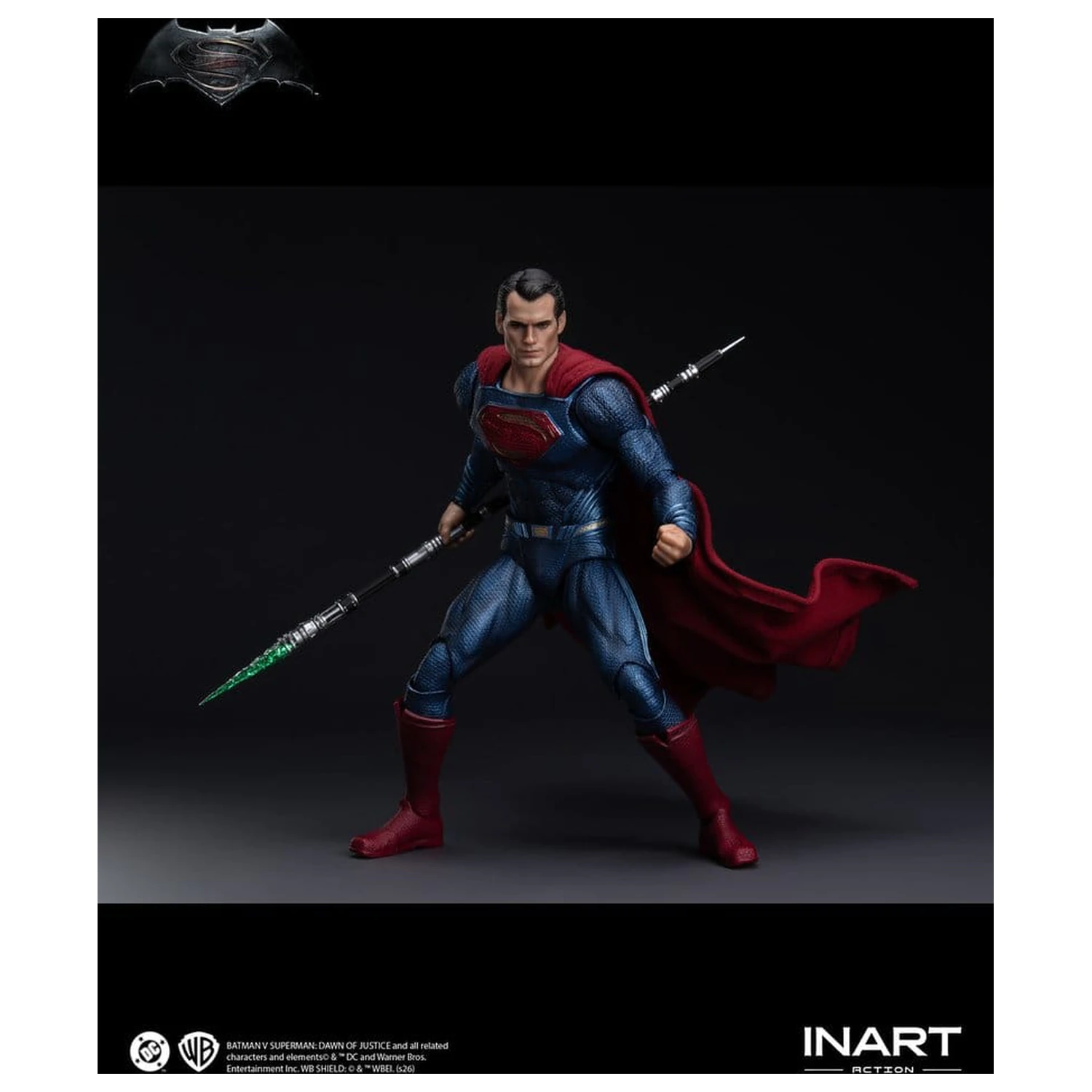 Batman vs Superman: Dawn of Justice Actionfigur 1/12 Superman 17 cm Produktfoto