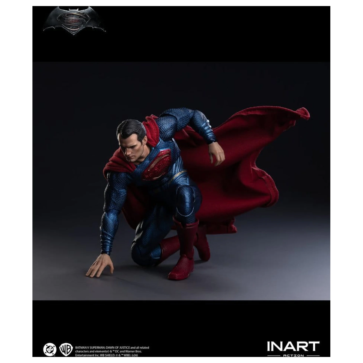 Batman vs Superman: Dawn of Justice Actionfigur 1/12 Superman 17 cm Produktfoto