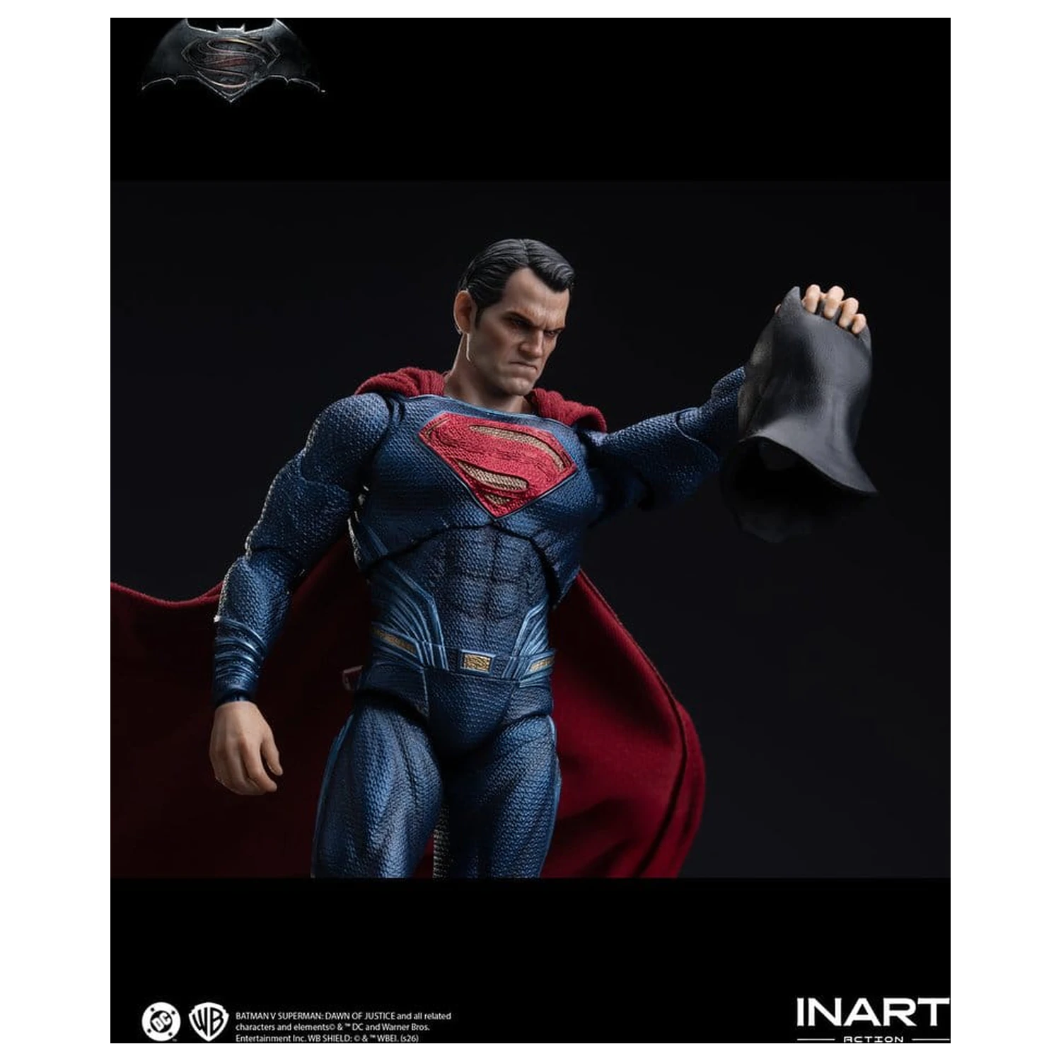 Batman vs Superman: Dawn of Justice Actionfigur 1/12 Superman 17 cm Produktfoto