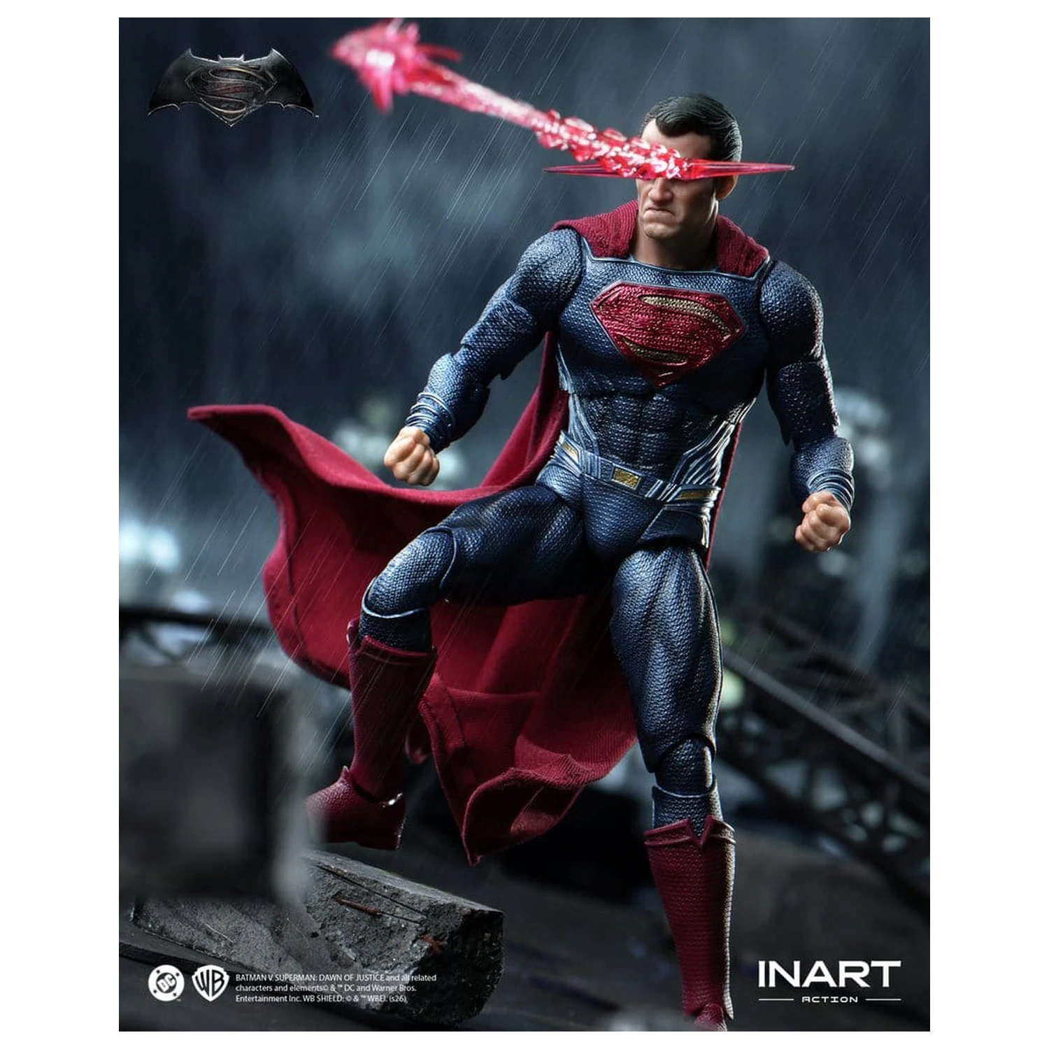 Batman vs Superman: Dawn of Justice Actionfigur 1/12 Superman 17 cm Produktfoto