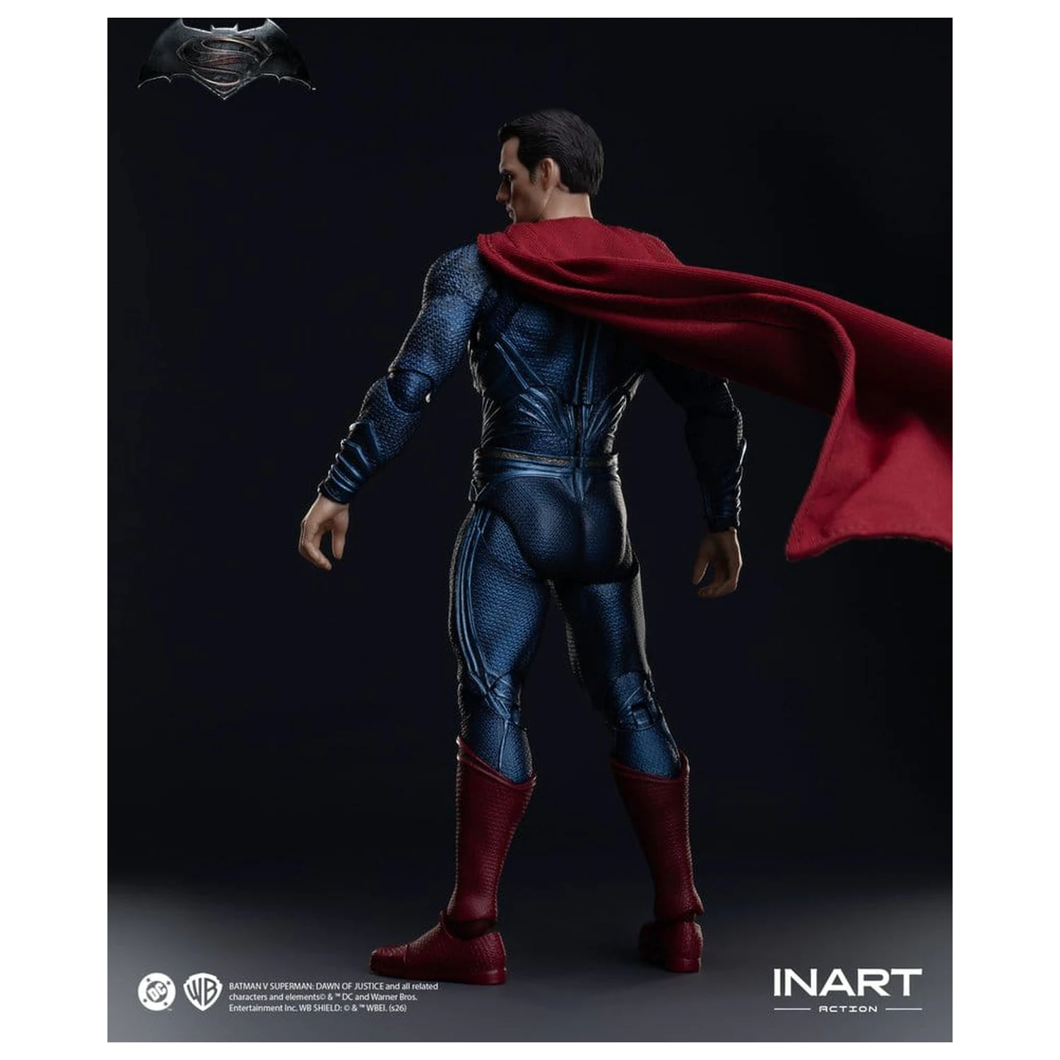 Batman vs Superman: Dawn of Justice Actionfigur 1/12 Superman 17 cm Produktfoto