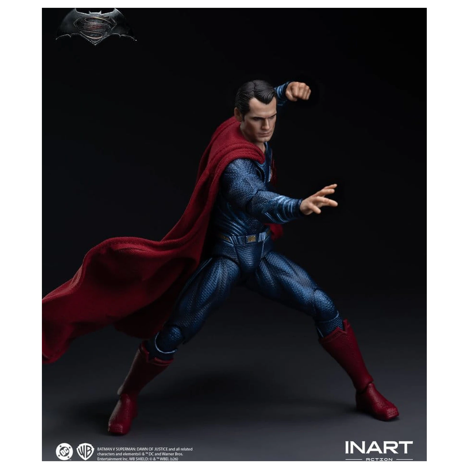 Batman vs Superman: Dawn of Justice Actionfigur 1/12 Superman 17 cm Produktfoto