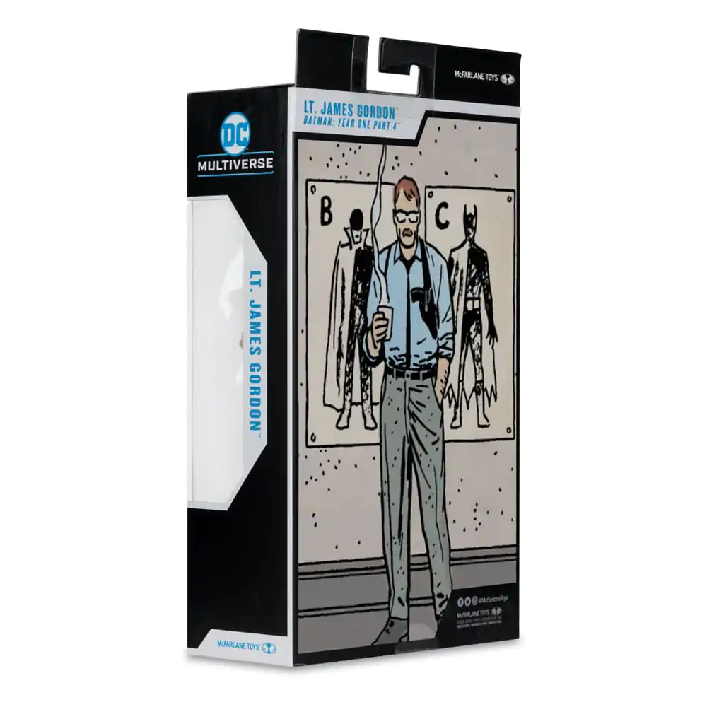 Batman Year One (Part 4) DC Multiverse Action Figur Lt. James Gordon (Gold Label) 18 cm Produktfoto