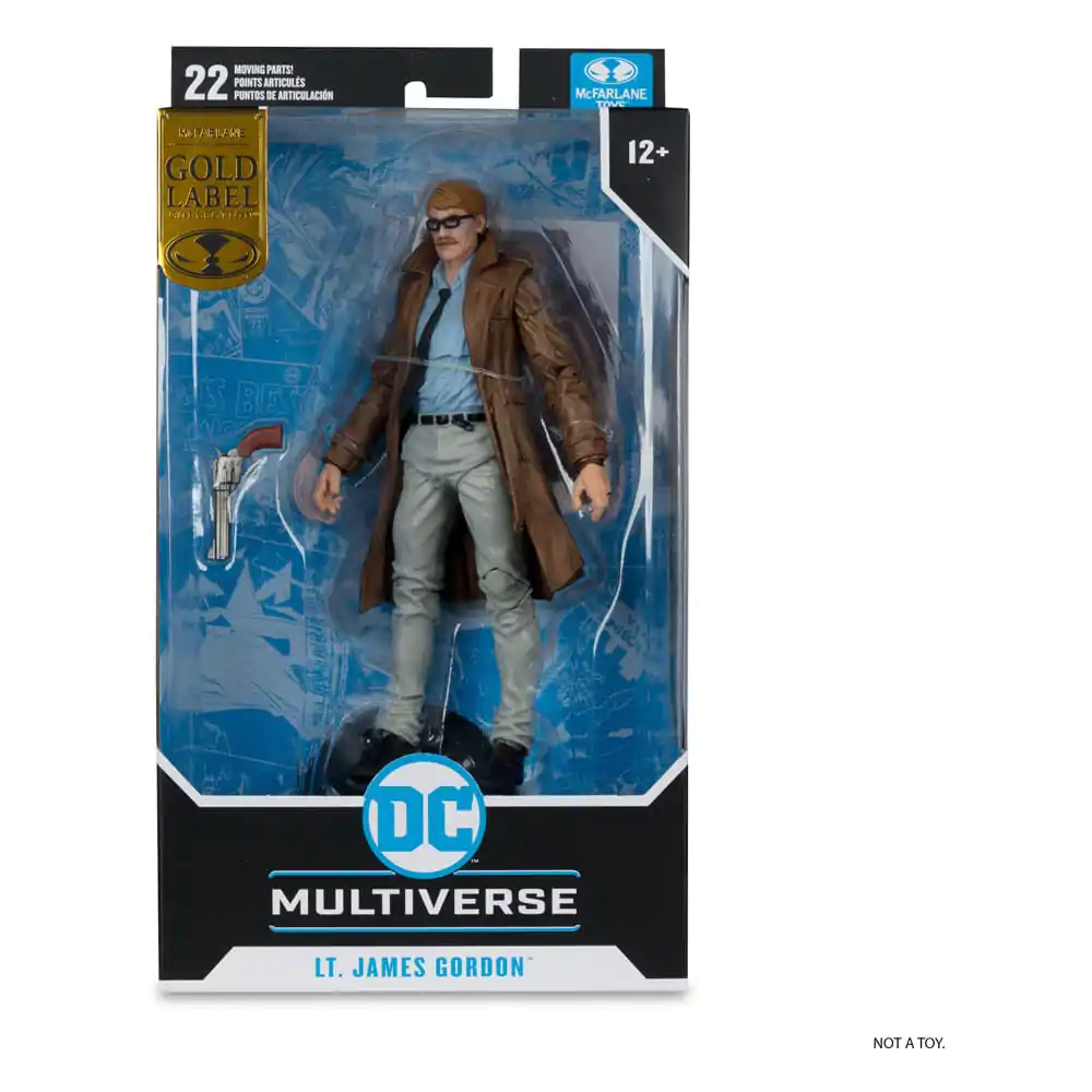 Batman Year One (Part 4) DC Multiverse Action Figur Lt. James Gordon (Gold Label) 18 cm Produktfoto