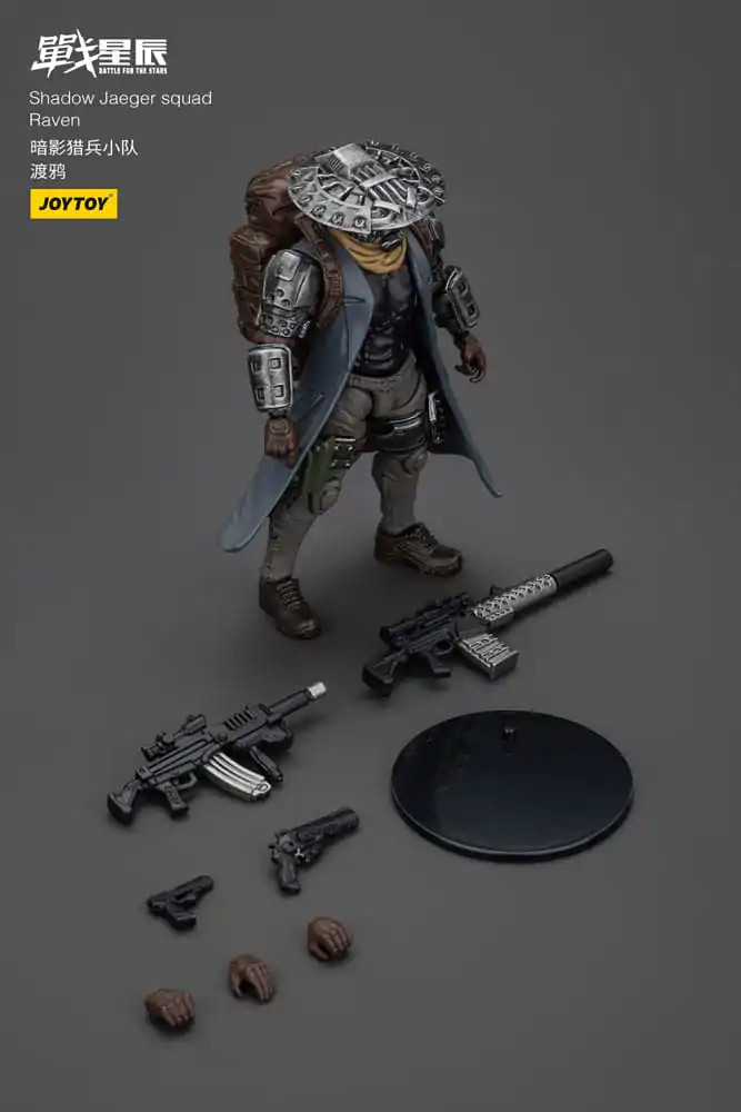 Battle For the Stars Actionfigur Shadow Jaeger Squad Raven 16 cm Produktfoto