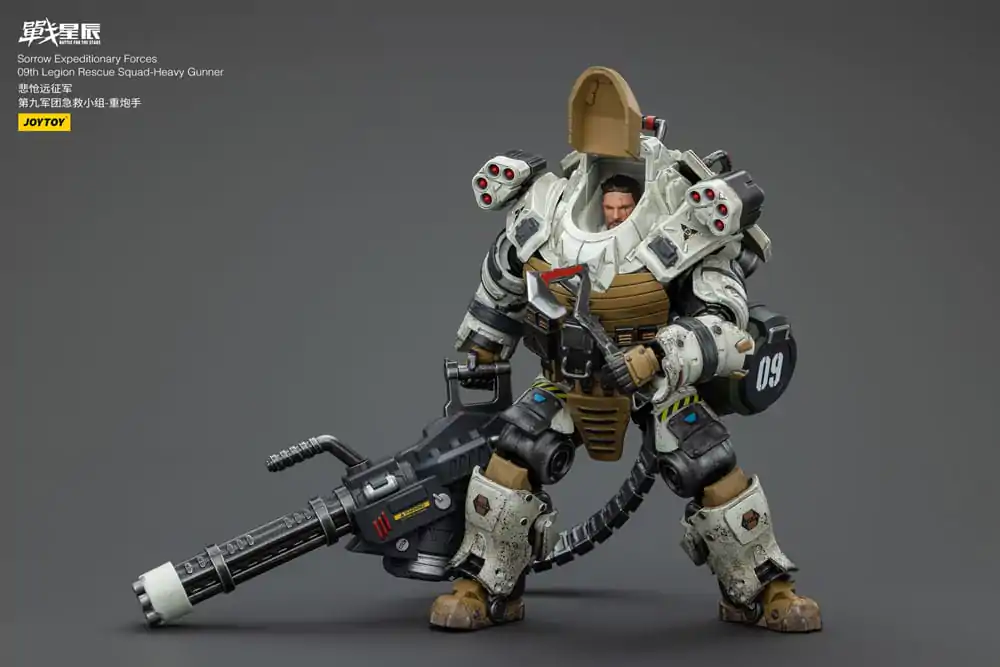 Battle For the Stars Actionfigur Sorrow Expeditionary Forces 09th Legion Rescue Squad-Heavy Gunner 16 cm Produktfoto