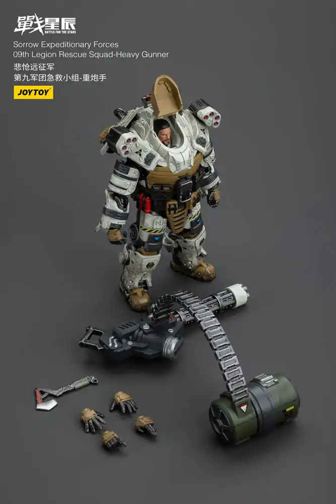 Battle For the Stars Actionfigur Sorrow Expeditionary Forces 09th Legion Rescue Squad-Heavy Gunner 16 cm Produktfoto