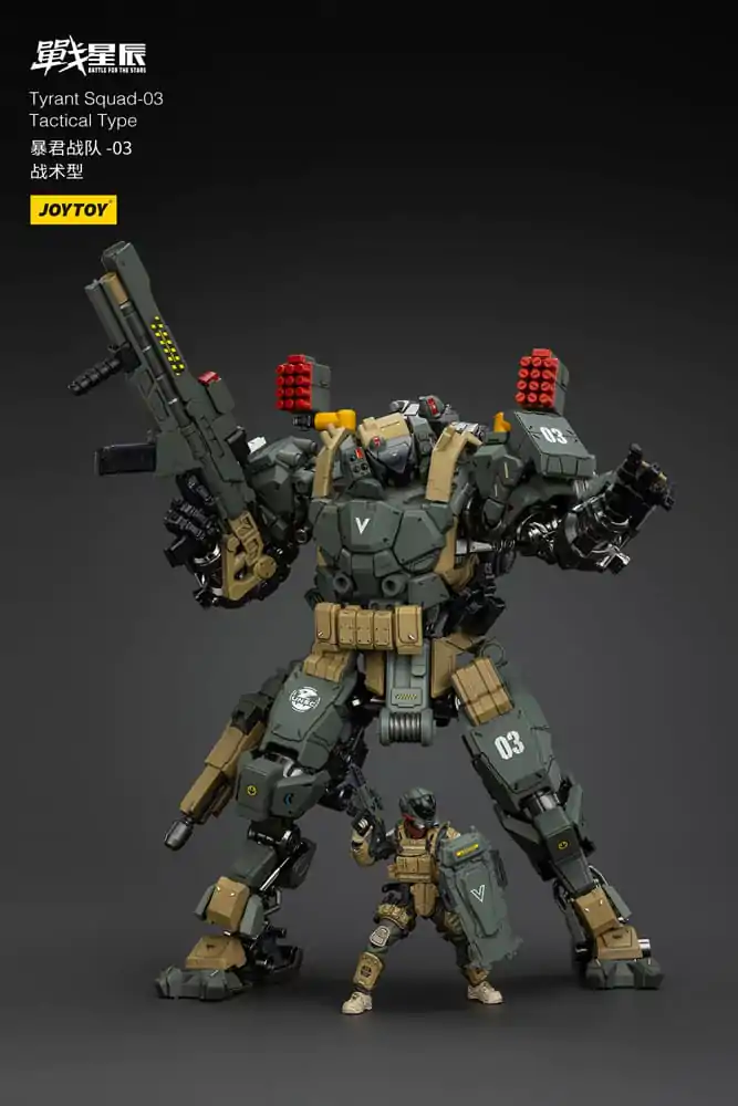 Battle For The Stars Actionfigur Tyrant-03 Tactical Type 36 cm Produktfoto