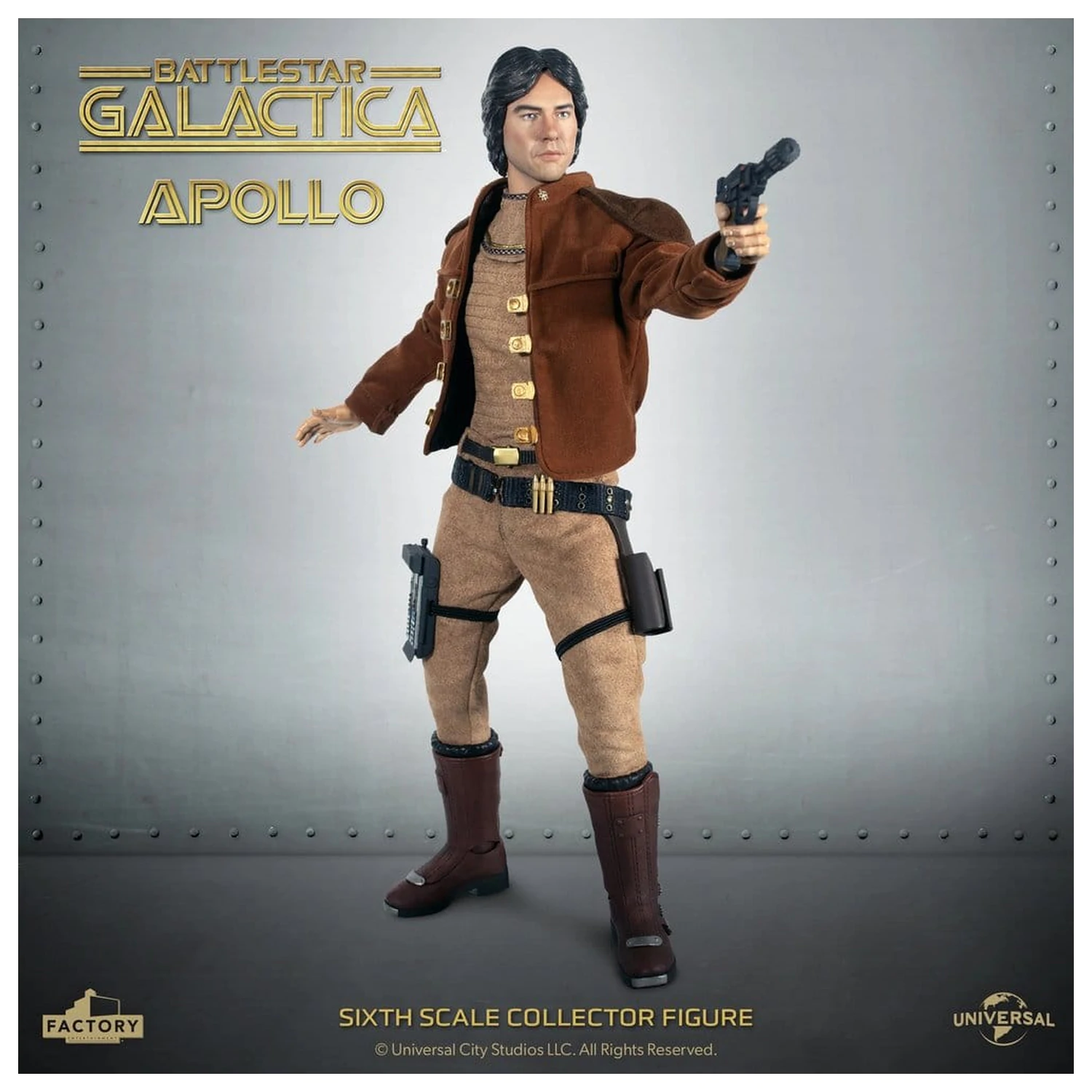 Battlestar Galactica Actionfigur 1/6 Captain Apollo 15 cm Produktfoto