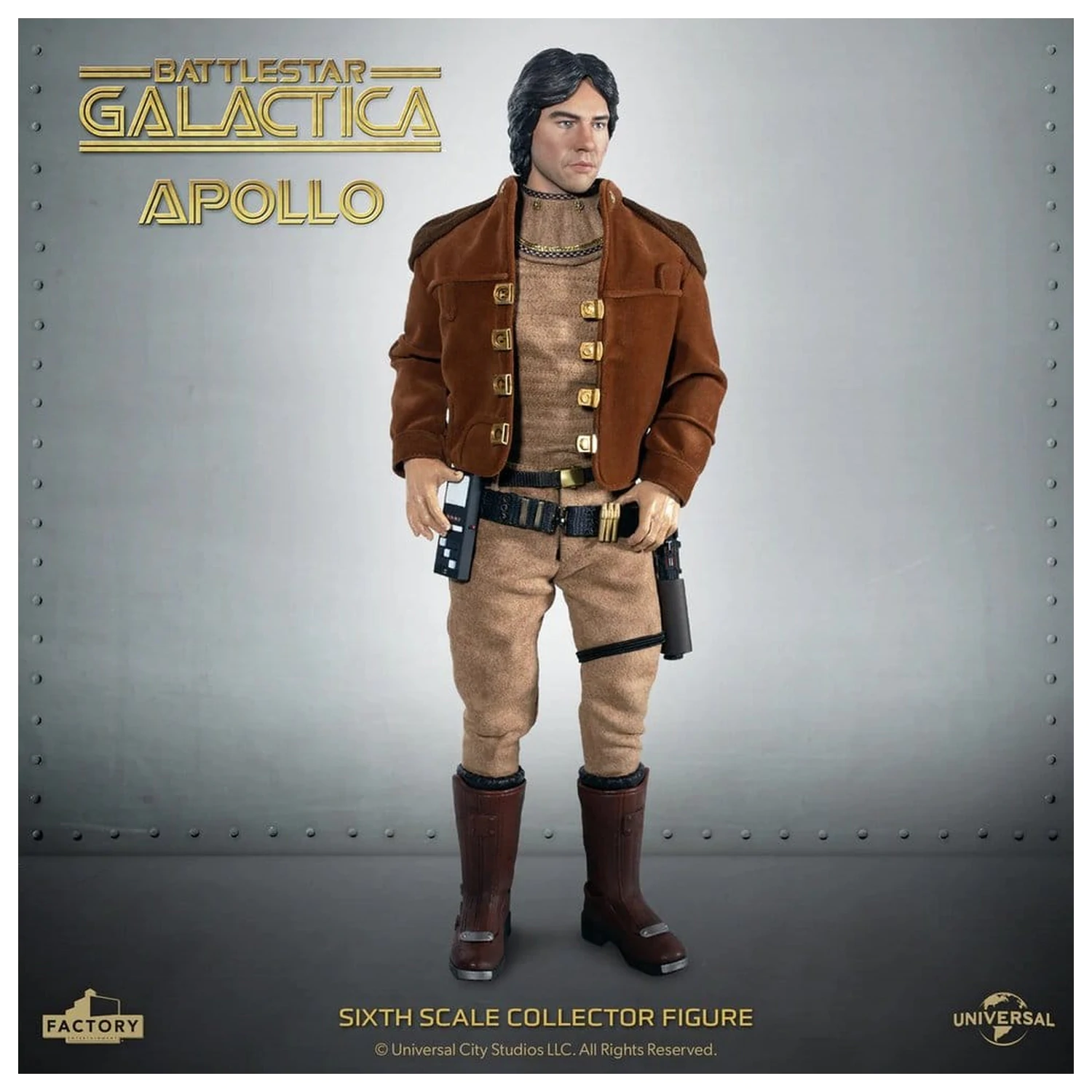 Battlestar Galactica Actionfigur 1/6 Captain Apollo 15 cm Produktfoto