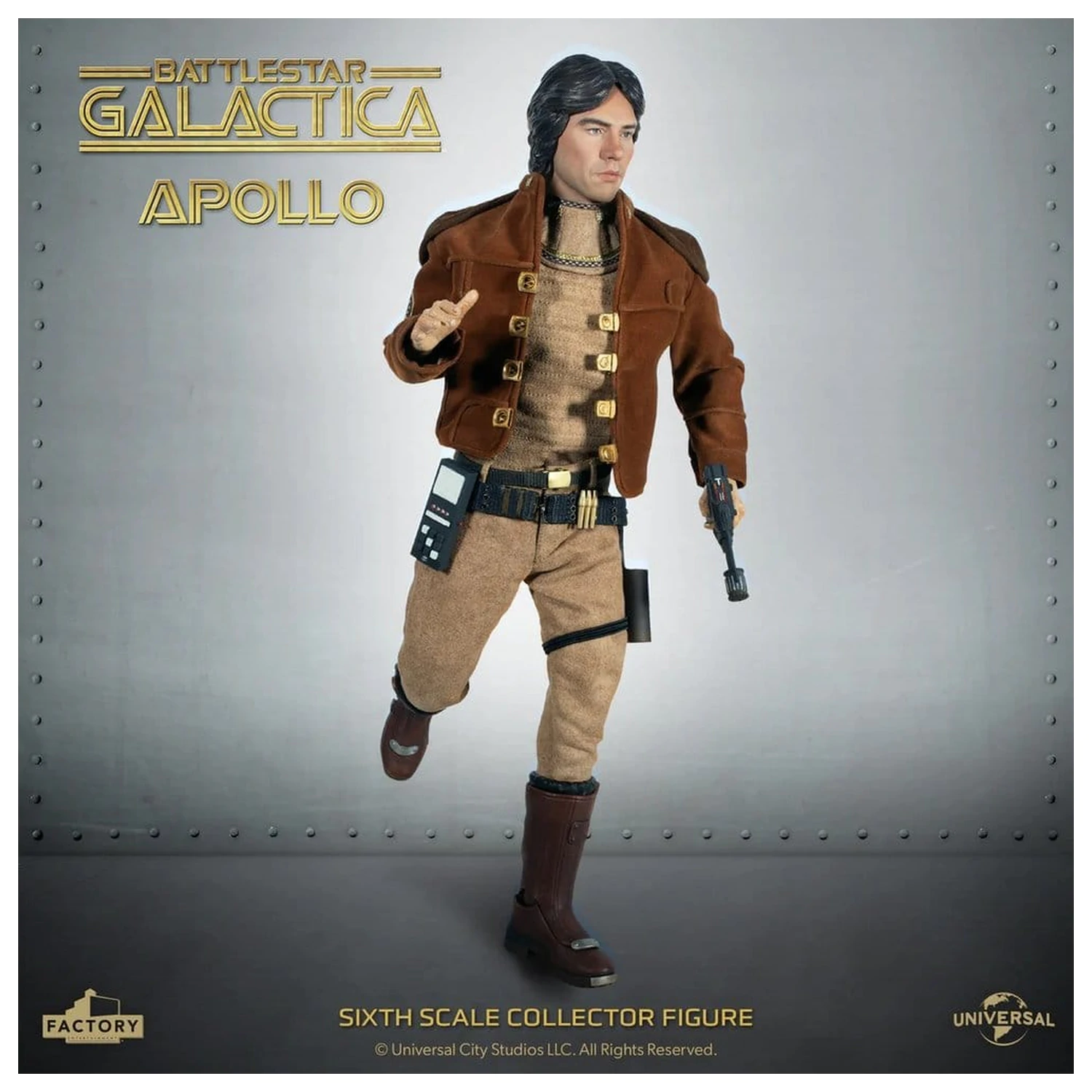 Battlestar Galactica Actionfigur 1/6 Captain Apollo 15 cm Produktfoto