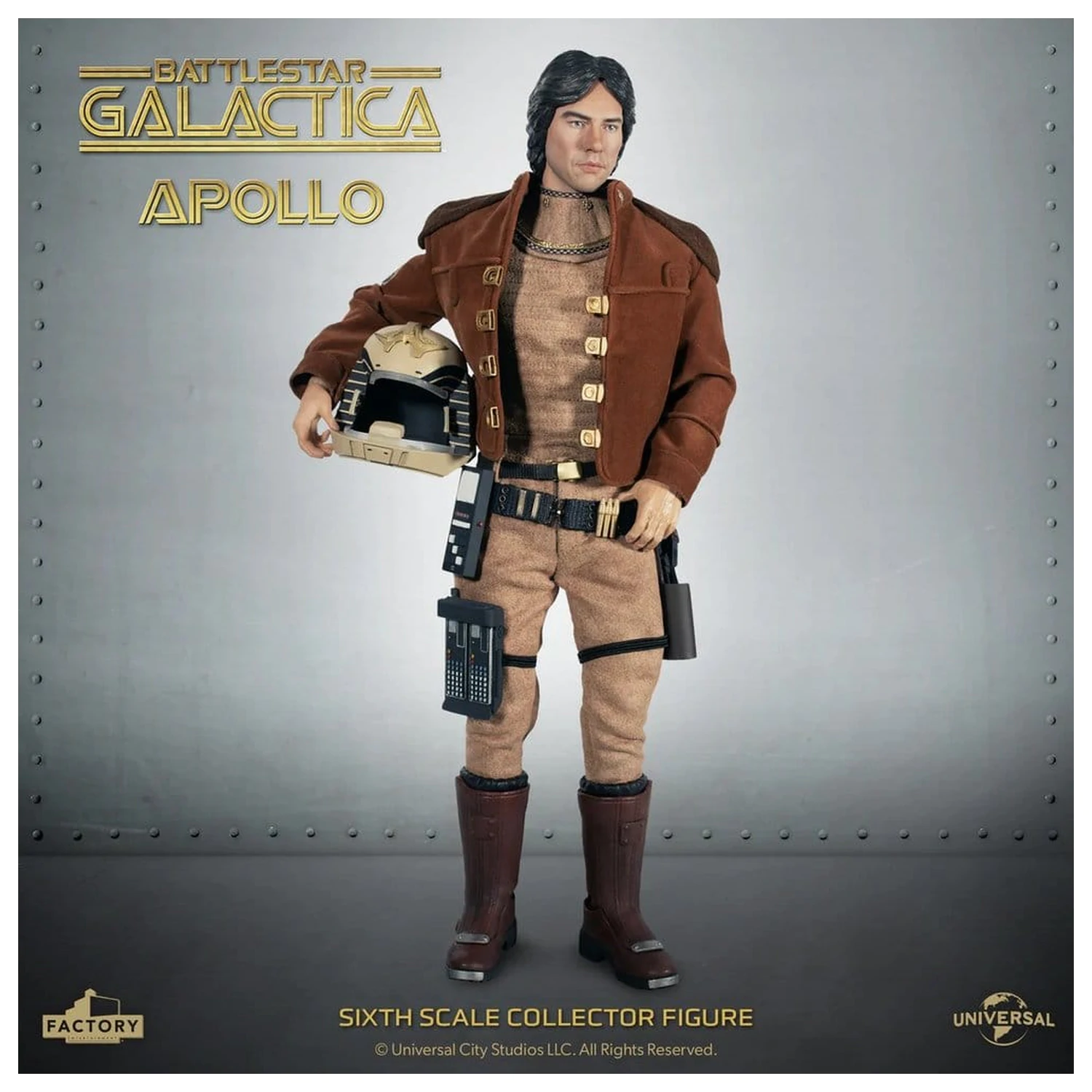 Battlestar Galactica Actionfigur 1/6 Captain Apollo 15 cm Produktfoto