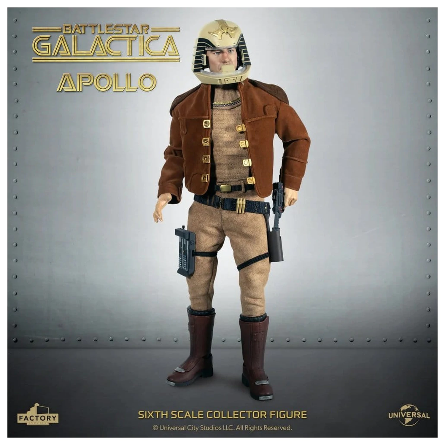 Battlestar Galactica Actionfigur 1/6 Captain Apollo 15 cm Produktfoto