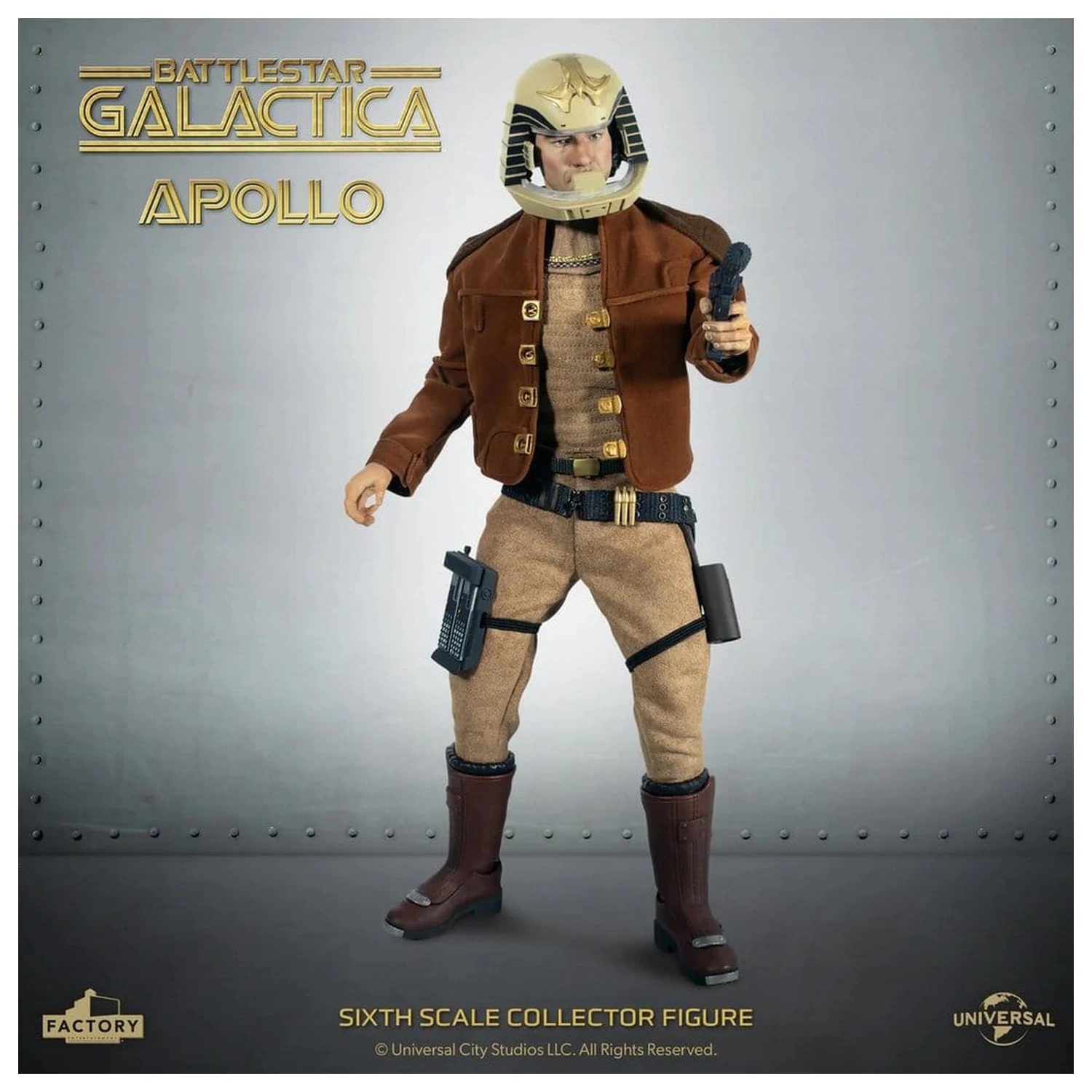 Battlestar Galactica Actionfigur 1/6 Captain Apollo 15 cm Produktfoto