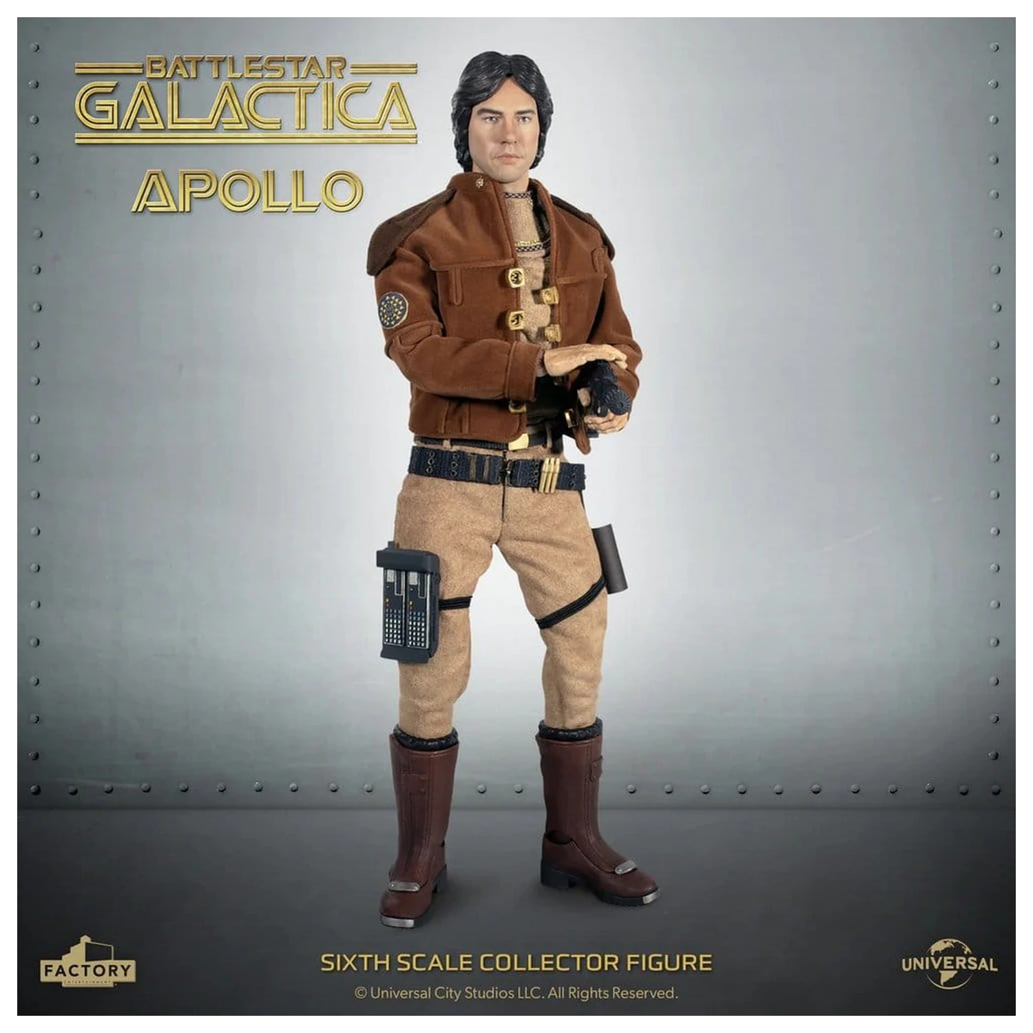 Battlestar Galactica Actionfigur 1/6 Captain Apollo 15 cm Produktfoto