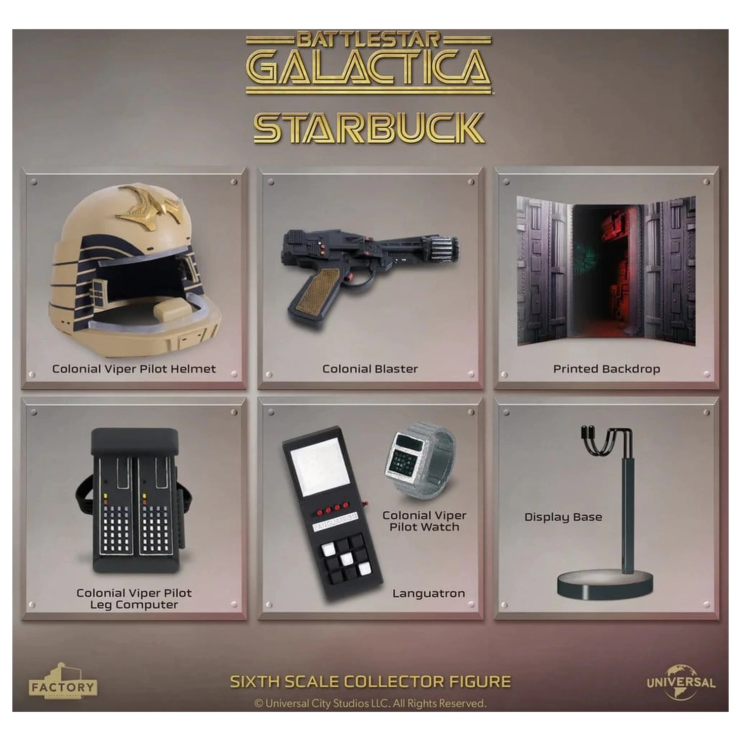 Battlestar Galactica Action-Figur 1/6 Lieutenant Starbuck 15 cm Produktfoto