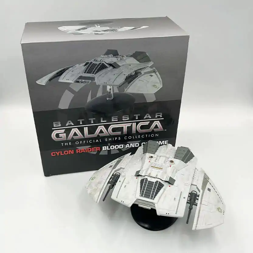 Battlestar Galactica Diecast Mini Repliken Cylon Raider (Blood &amp; Chrome) 19 cm Produktfoto