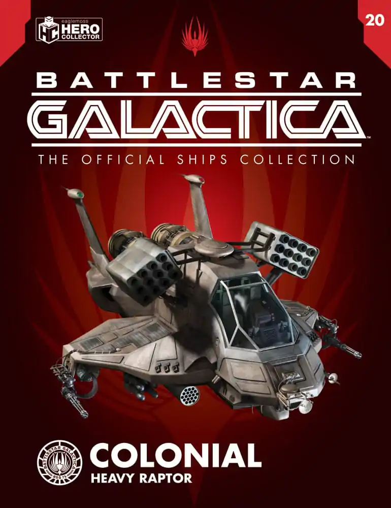 Battlestar Galactica Diecast Mini Repliken Heavy Raptor termékfotó