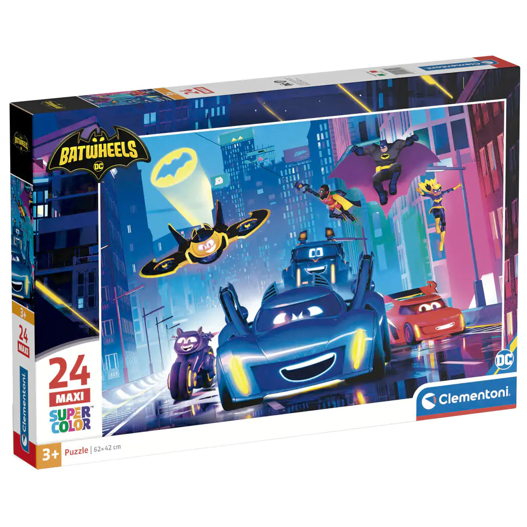 DC Comics Batwheels mazi Puzzle 24St Produktfoto