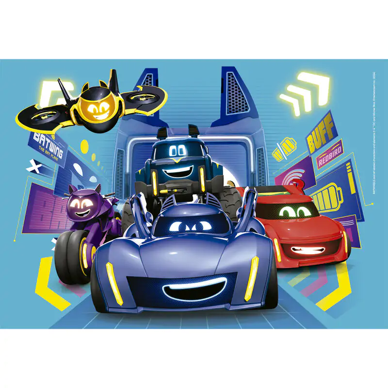 DC Comics Batwheels Puzzle 2x60St Produktfoto