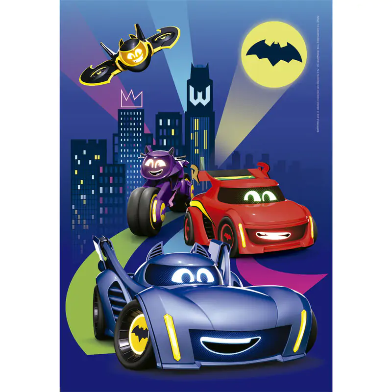 DC Comics Batwheels Puzzle 60St Produktfoto