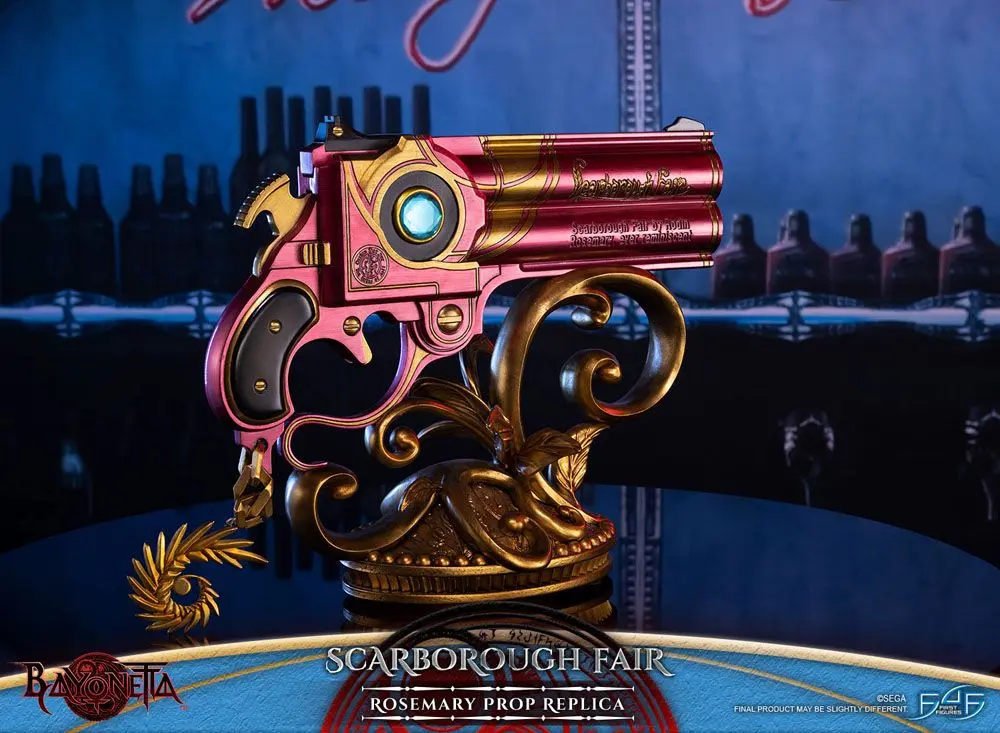 Bayonetta Life-Size Replik Handwaffe Rosemary Scarborough Fair 32 cm Produktfoto