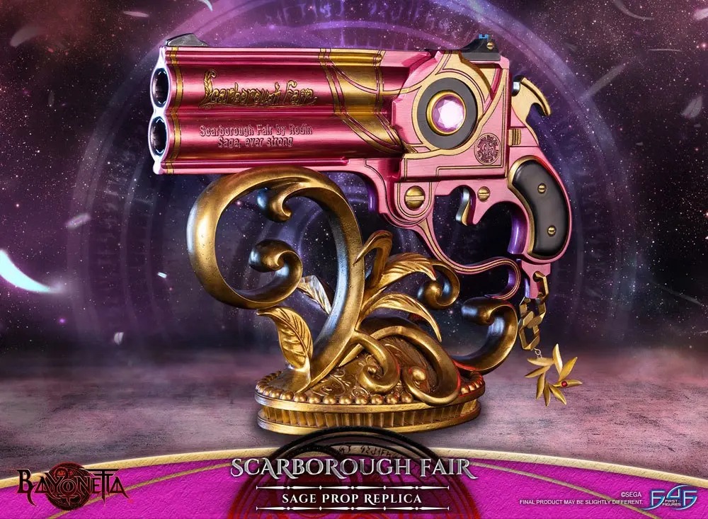 Bayonetta Life-Size Replik Handwaffe Sage Scarborough Fair 32 cm Produktfoto