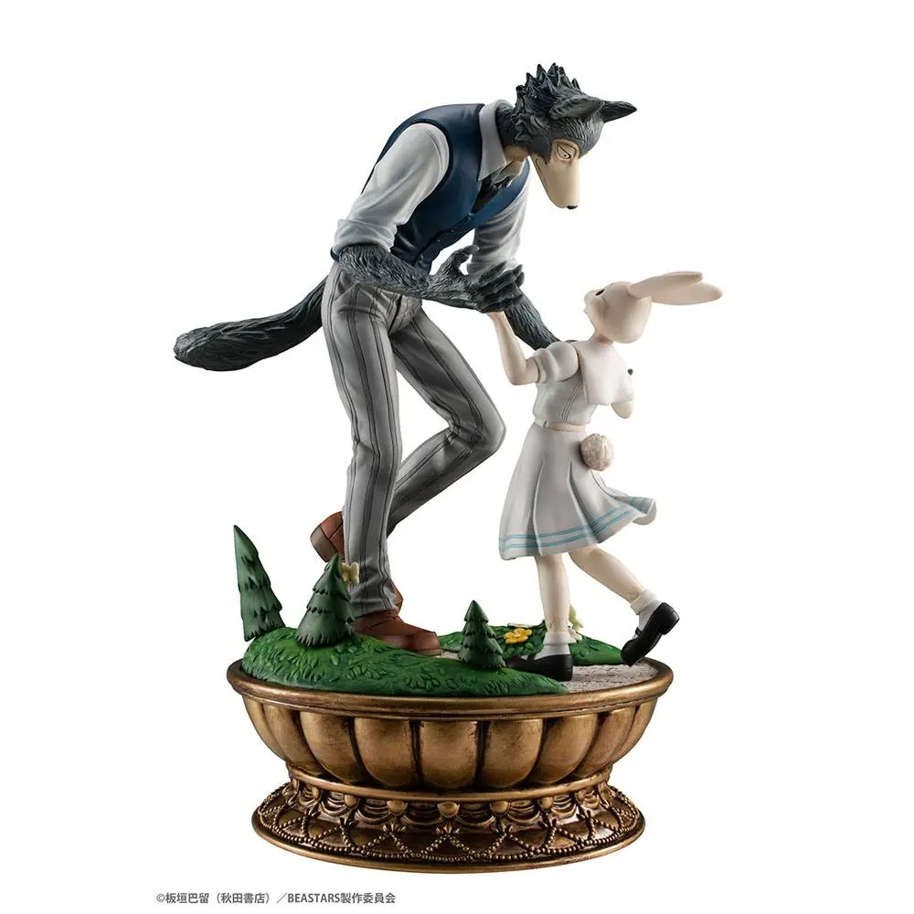 Beastars PVC Statue Legoshi & Haru Shall We Dance 23 cm Produktfoto