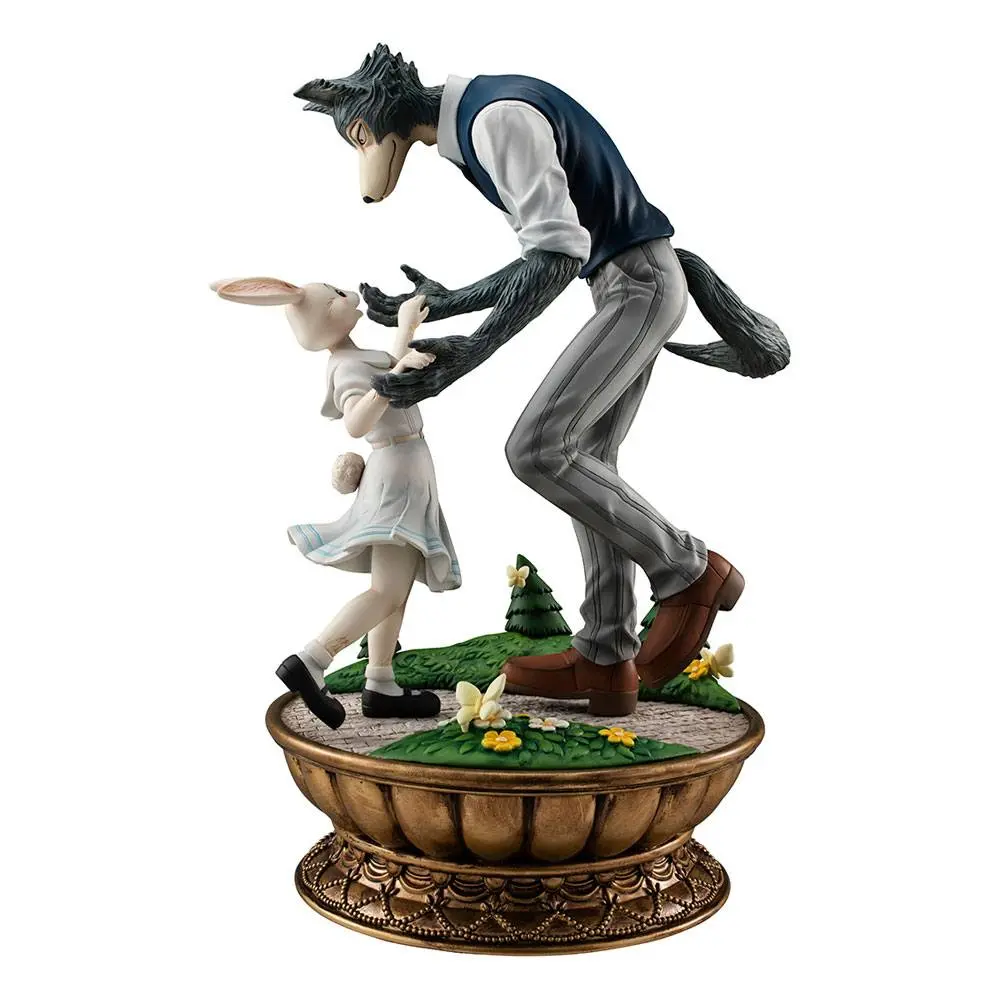 Beastars PVC Statue Legoshi & Haru Shall We Dance 23 cm Produktfoto
