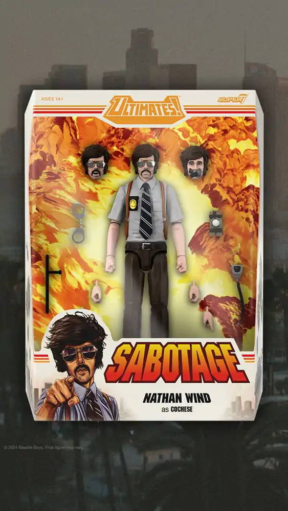 Beastie Boys Ultimates Actionfigur Wave 1 Nathan Wind as  "Cochese" 18 cm termékfotó