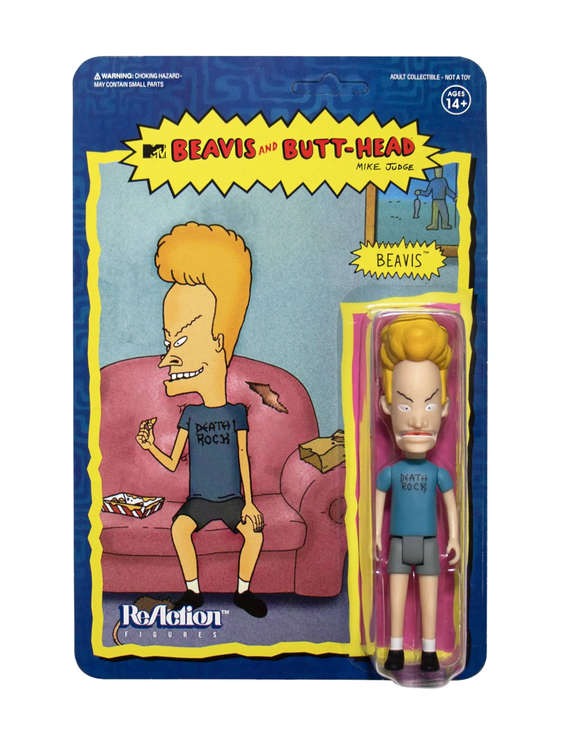 Beavis & Butt-Head ReAction Actionfigur Wave 1 Beavis 10 cm termékfotó