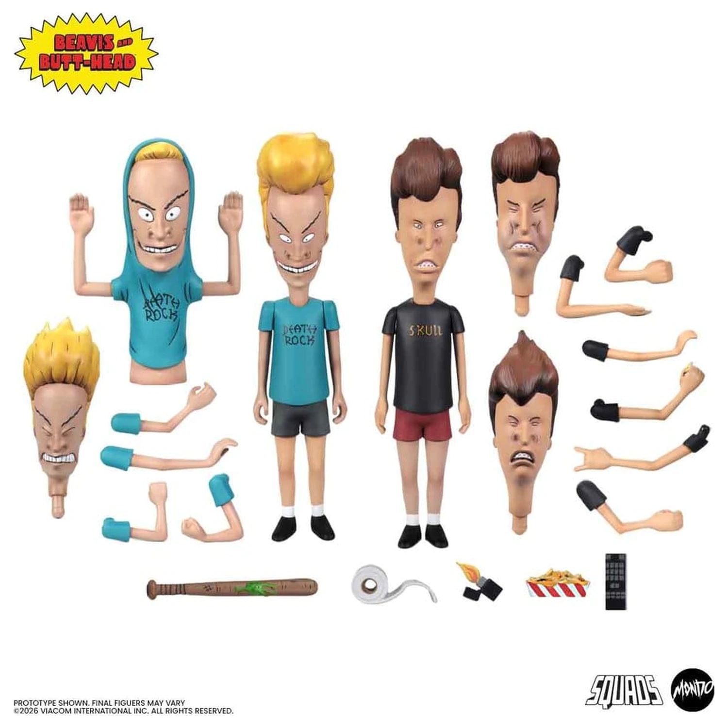 Beavis and Butt-Head Figuren Set Produktfoto