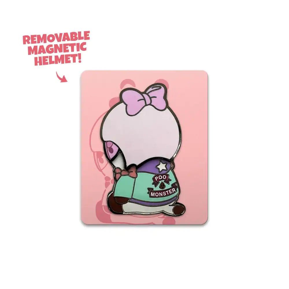 Bee and PuppyCat Magnetischer Ansteck-Pin PuppyCat 5 cm Produktfoto