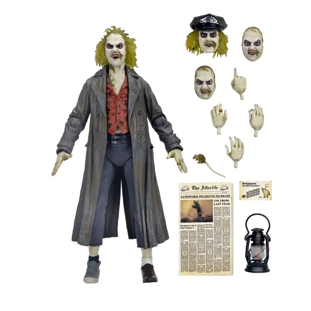 Beetlejuice 1988 Ultimate Actionfigur Beetlejuice: Tour Guide The Bio-Exorcist 18 cm termékfotó