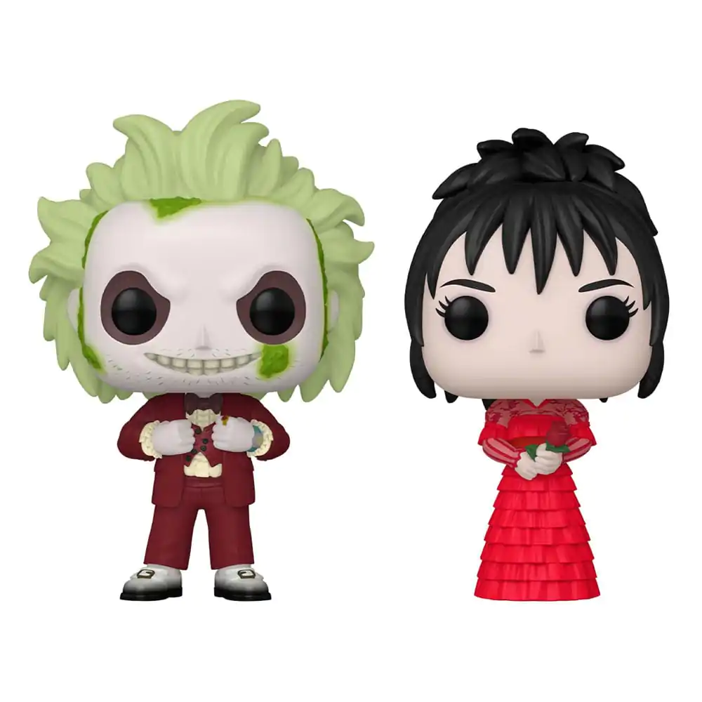 Beetlejuice 2 Funko POP! Animation Vinyl Figuren 2er-Pack Beetlejuice & Lydia Deetz 9 cm termékfotó