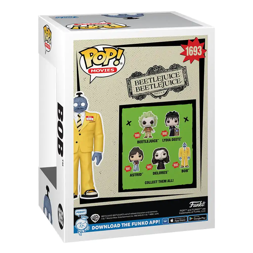 Beetlejuice 2 Funko POP! Movies Vinyl Figur Bob 9 cm termékfotó