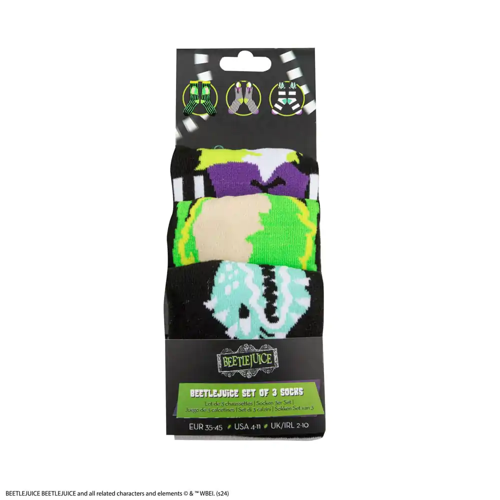 Beetlejuice Socken 3er-Pack termékfotó