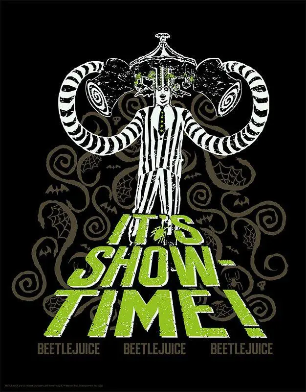 Beetlejuice Kunstdruck Limited Edition 42 x 30 cm Produktfoto