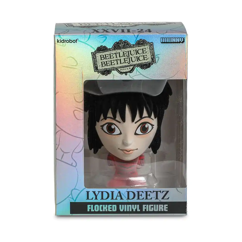 Beetlejuice Beetlejuice Bhunny Flocked Vinyl Figur Lydia Wedding 10 cm termékfotó