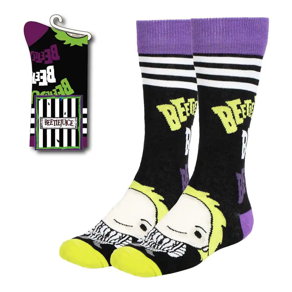 Beetlejuice Socken Beetlejuice Chibi 38-45 Produktfoto