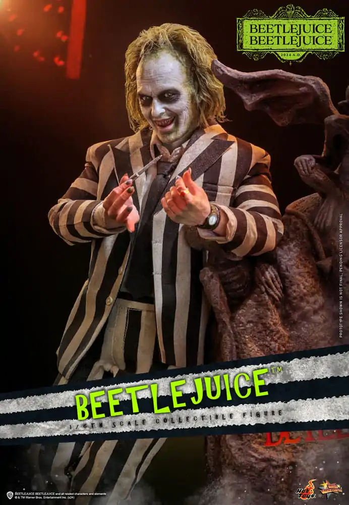 Beetlejuice Beetlejuice Movie Masterpiece Actionfigur 1/6 Beetlejuice 30 cm termékfotó