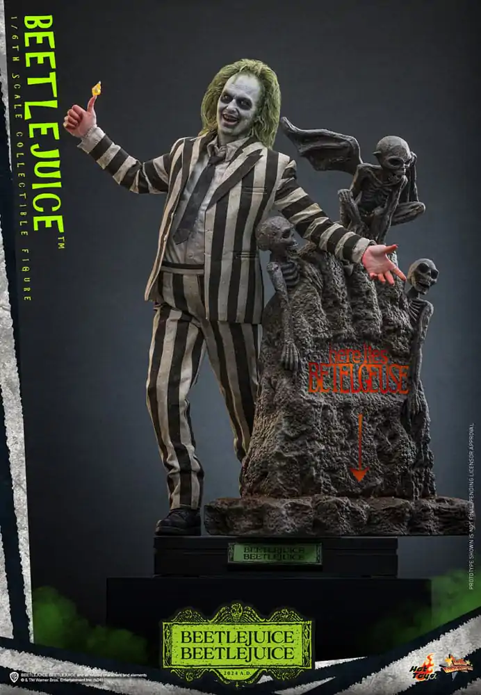 Beetlejuice Beetlejuice Movie Masterpiece Actionfigur 1/6 Beetlejuice 30 cm termékfotó