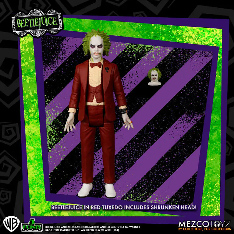 Beetlejuice - Beetlejuice Red Tux Figur 9,5cm Produktfoto