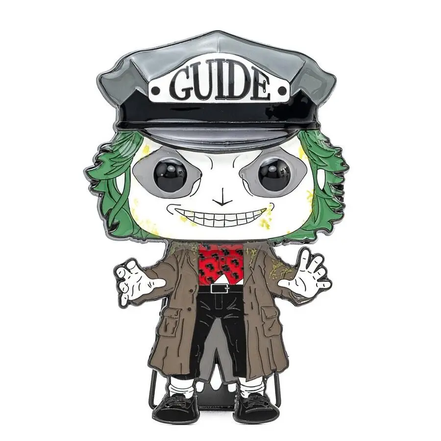 Beetlejuice Large Enamel POP! Pin Ansteck-Pin 10cm Produktfoto