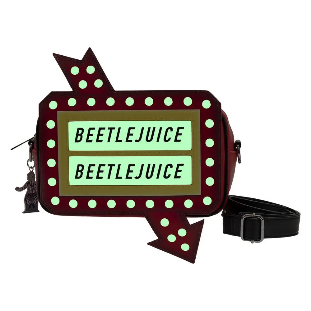 Beetlejuice by Loungefly Umhängetasche Graveyard Sign Produktfoto