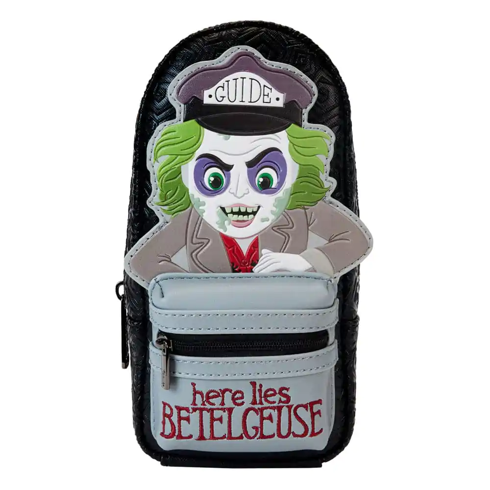 Beetlejuice by Loungefly Federmäppchen Mini Backpack Here lies Beetlejuice termékfotó