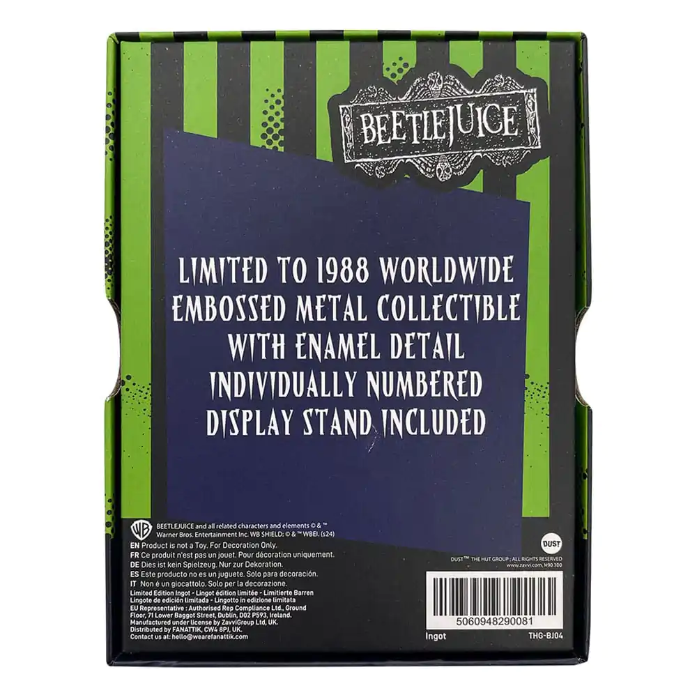 Beetlejuice Metallbarren Gravestone Limited Edition termékfotó
